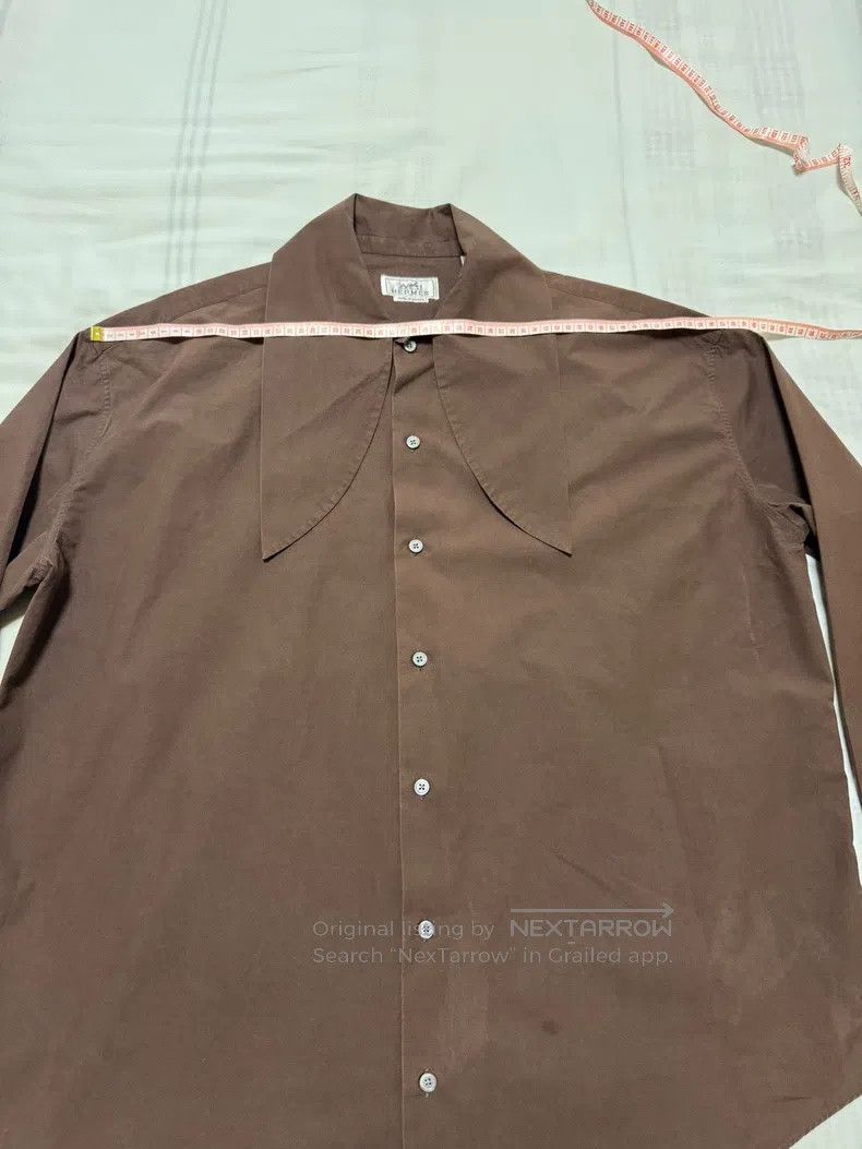 Hermes Hermes Shirt jacket Size US XXS / EU 40 - 3 Thumbnail