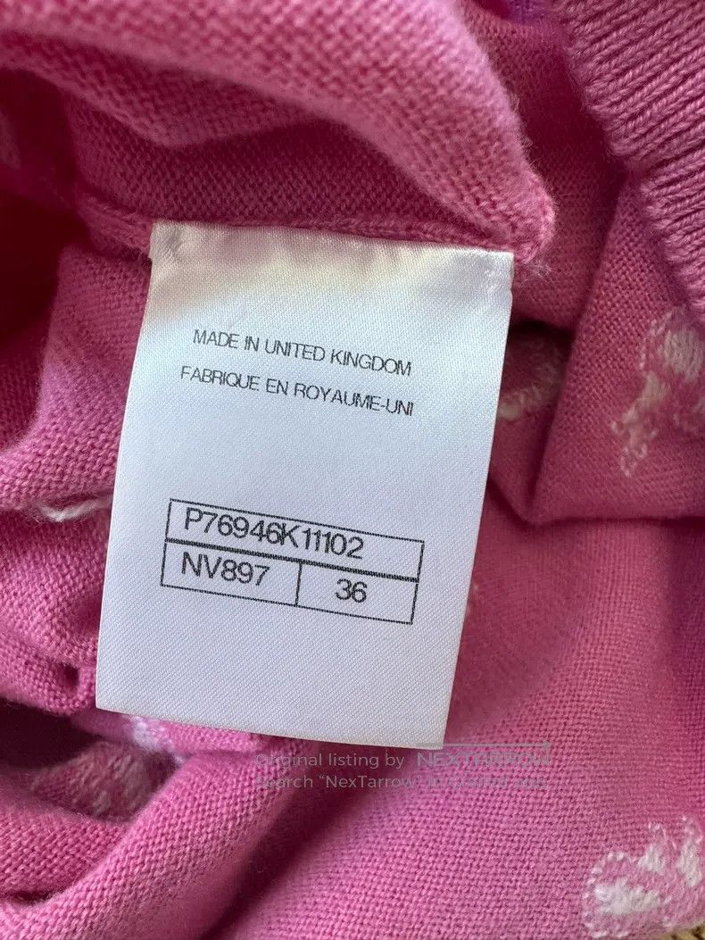 Chanel Chanel Spring and Summer Preview Series Pink Bow Short-sle Size XS / US 0-2 / IT 36-38 - 4 Thumbnail