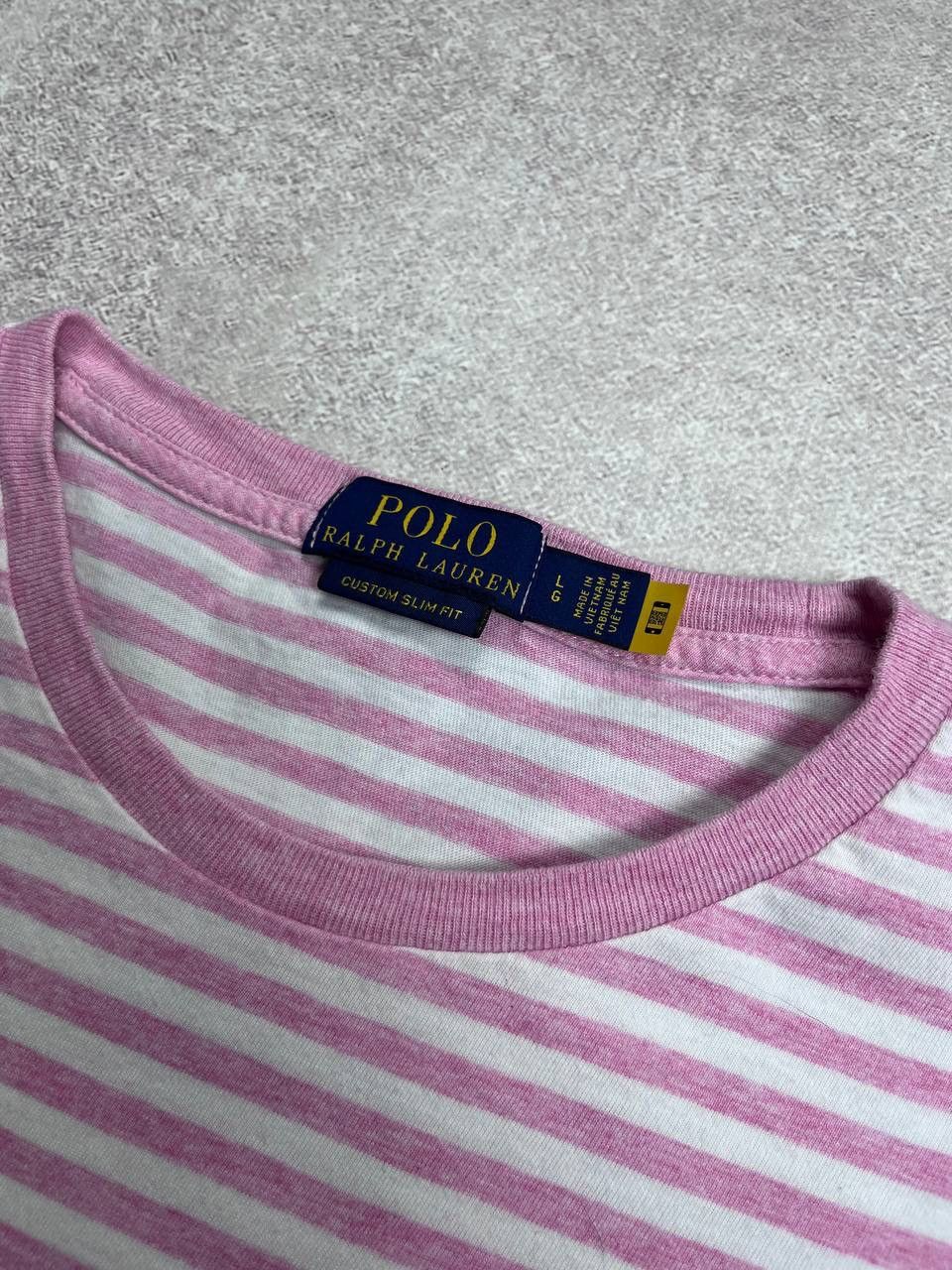 Vintage Vintage Polo Ralph Lauren Summer Striped T-shirt XL Size US L / EU 52-54 / 3 - 5 Thumbnail