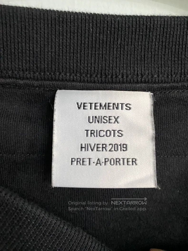 Other Vetements Patch Logo T-shirt with Thick Fabric and Reverse Size US M / EU 48-50 / 2 - 4 Thumbnail
