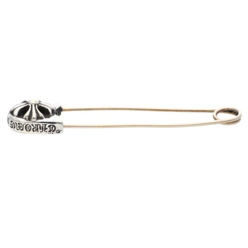 Chrome Hearts Chrome Hearts Silver Safety Pin Necklace Size ONE SIZE - 5 Thumbnail