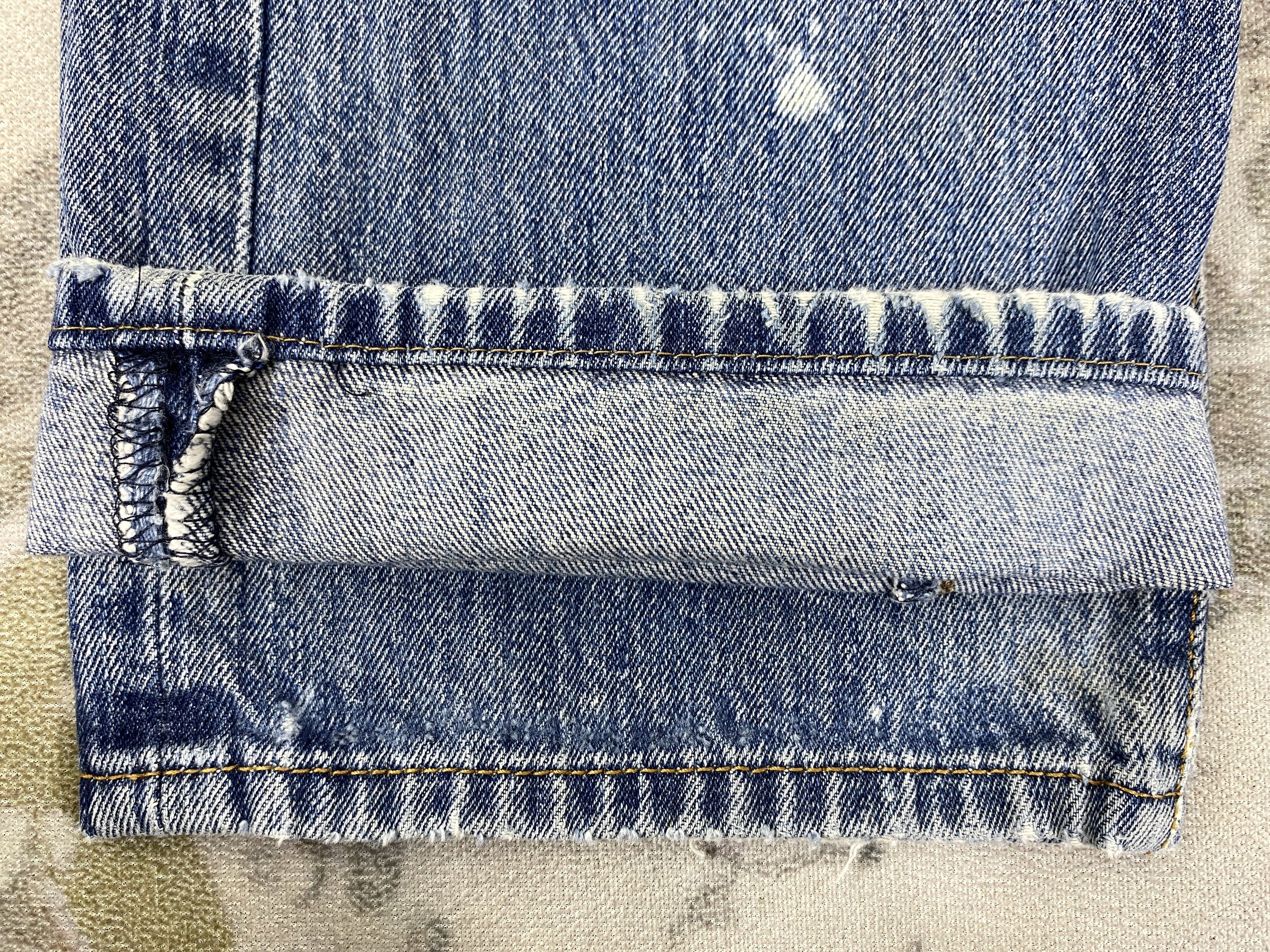 Levi's Distressed Blue Vintage Levi's 501 Jeans 32x31 Denim -JN1605 Size US 32 / EU 48 - 16 Thumbnail