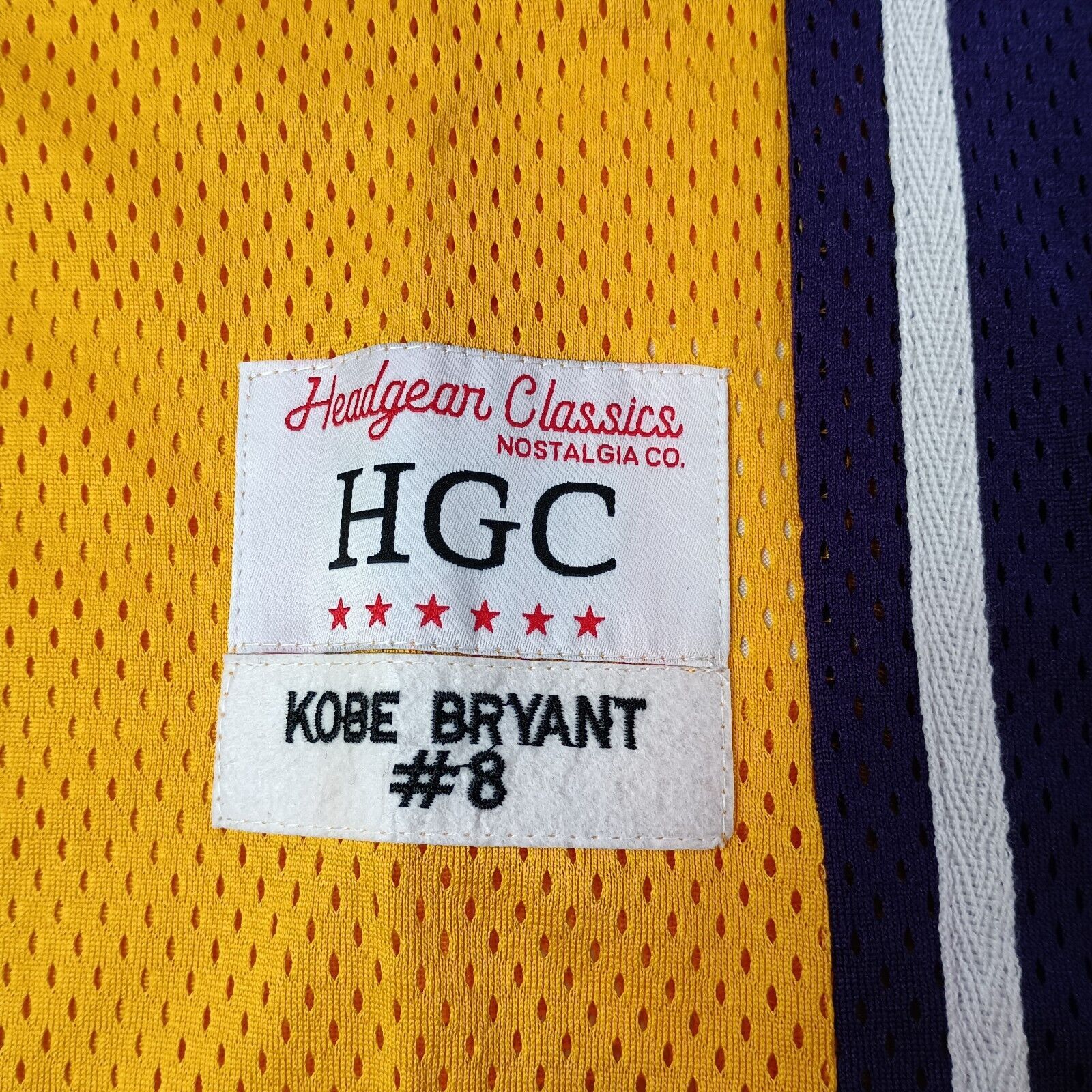 Other Kobe Bryant #8 Headgear Crenshaw Jersey Men's S Lakers Size US S / EU 44-46 / 1 - 3 Thumbnail