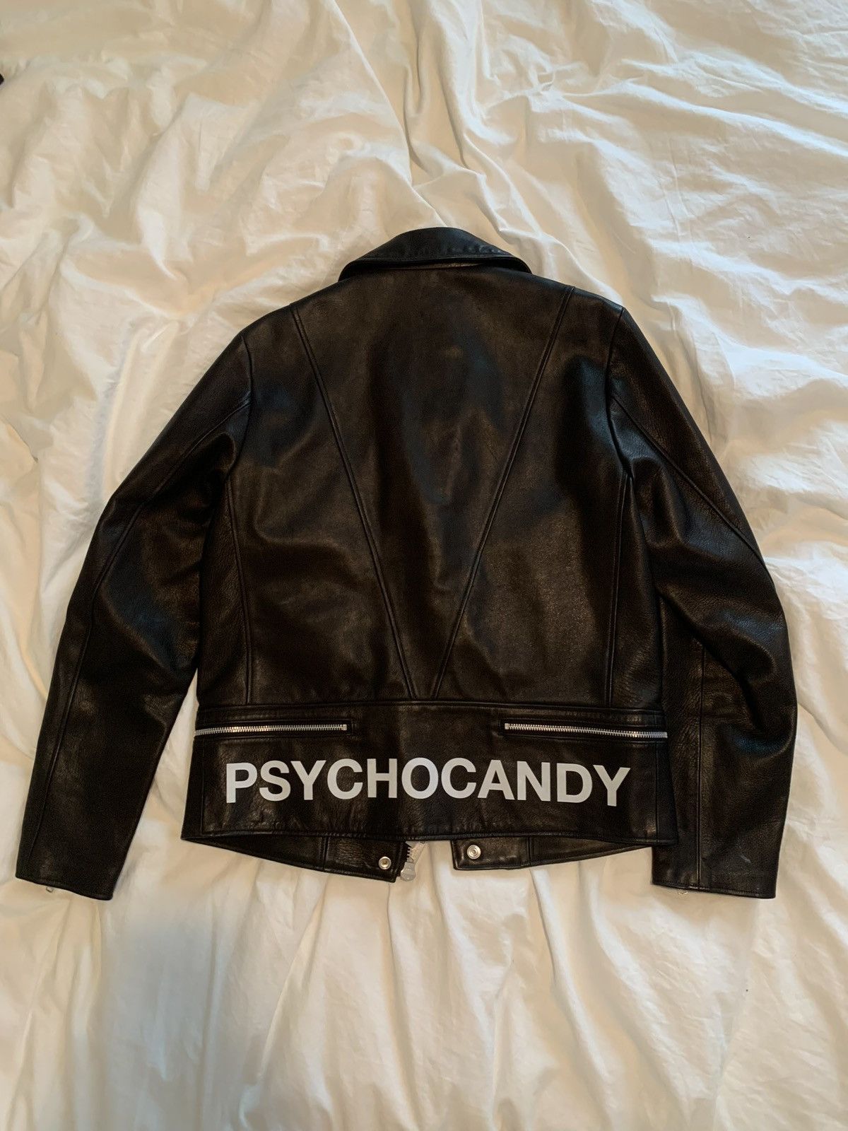 Undercover Undercover SS14 “Psychocandy” Horsehide Double Rider Jacket Size US M / EU 48-50 / 2 - 2 Thumbnail