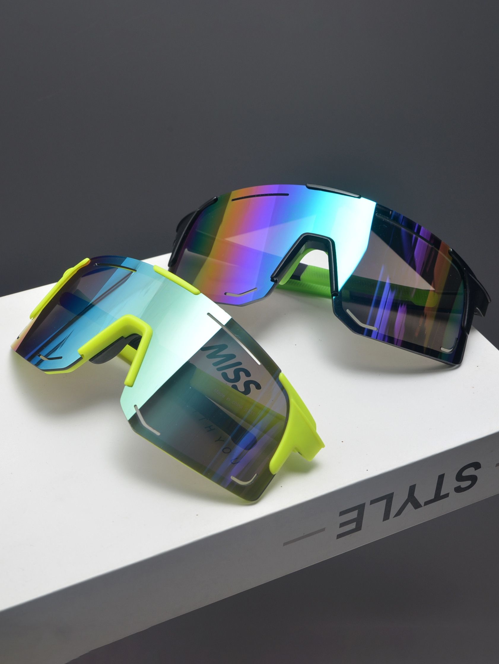 Electric Visual New Design Street ins style custom avant-garde sunglasses Size ONE SIZE - 6 Thumbnail