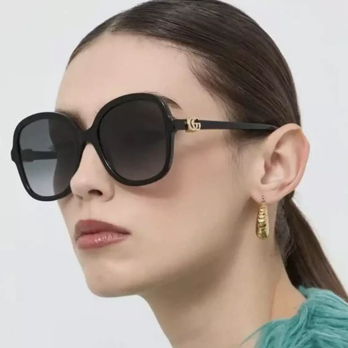 Gucci NEW GUCCI GG1178S-001 Black Size ONE SIZE - 5 Thumbnail