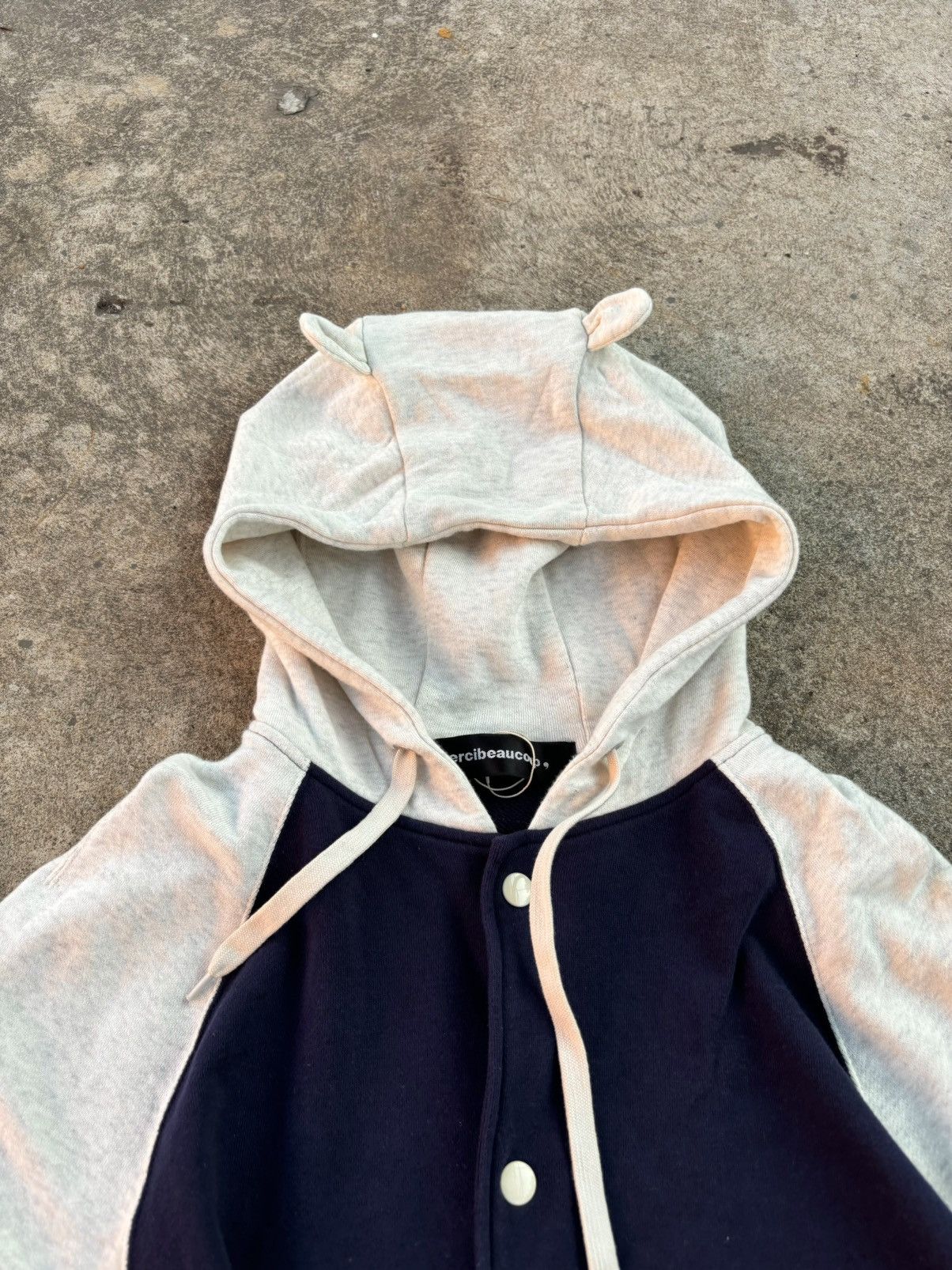 Issey Miyake Rare mercibeaucoup By Issey Miyake Button Hoodie Size US M / EU 48-50 / 2 - 14 Thumbnail