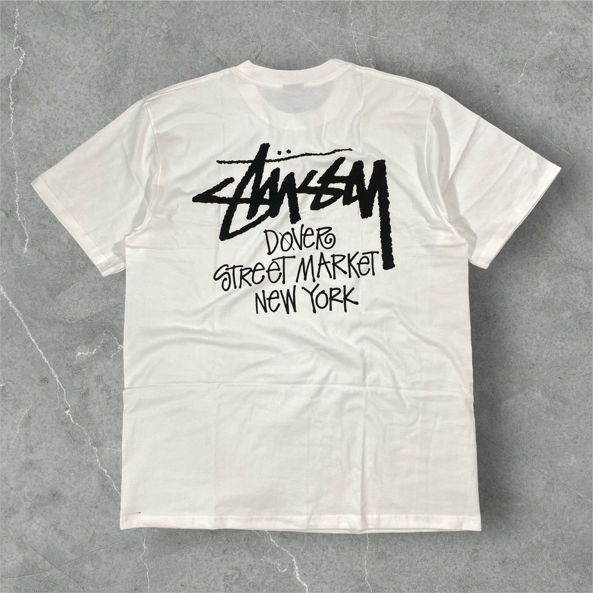 SIZE L STUSSY x DSM DOVER STREET MARKET LONDON S/S T SHIRT TEE ...