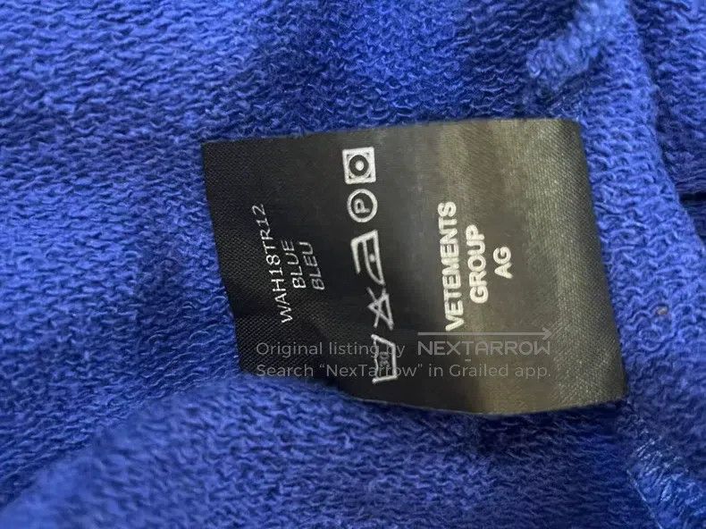 Vetements VETEMENTS sweatshirt Size US XS / EU 42 / 0 - 7 Thumbnail