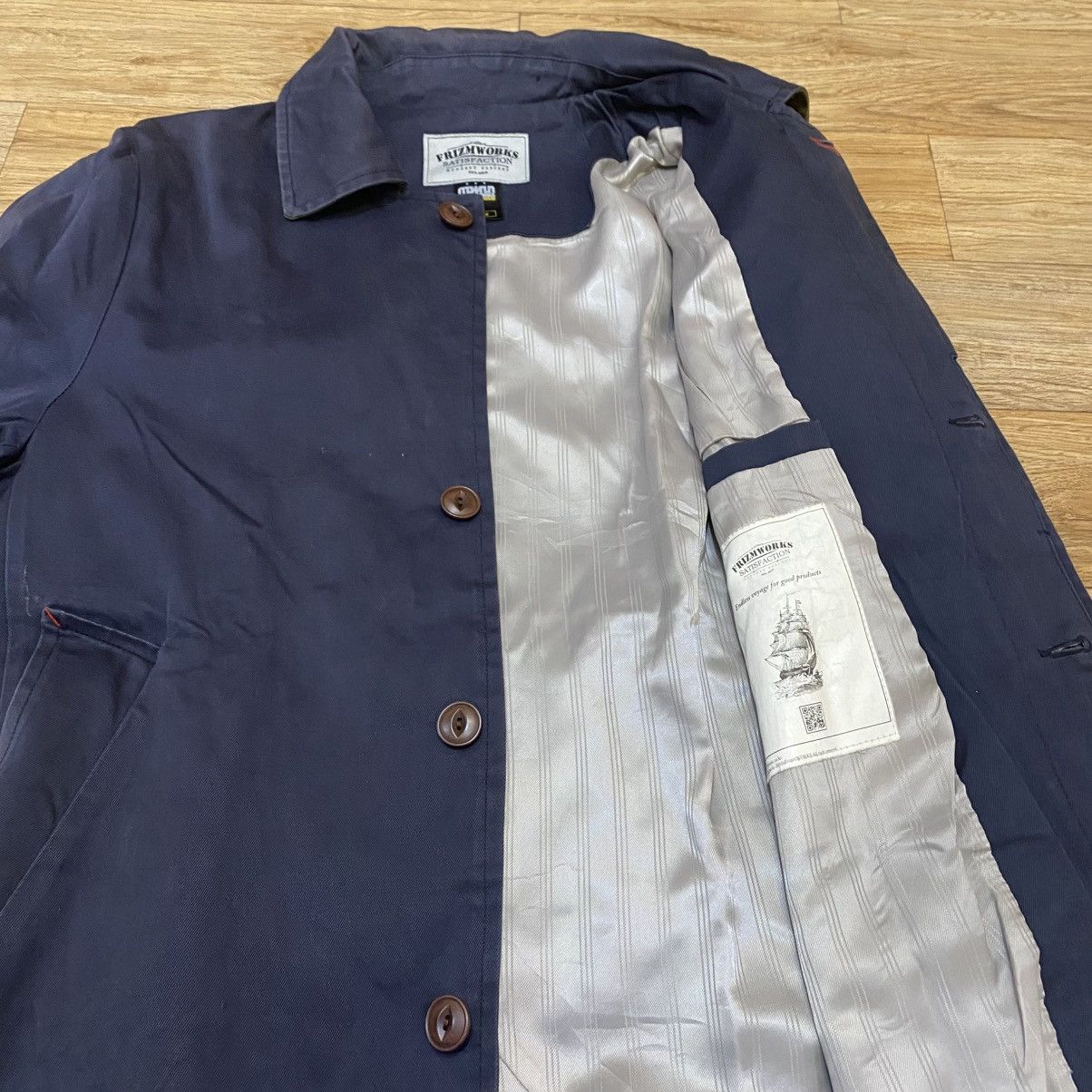 Other Frizm Works Satisfaction Navy Parka Jacket Size US M / EU 48-50 / 2 - 12 Thumbnail