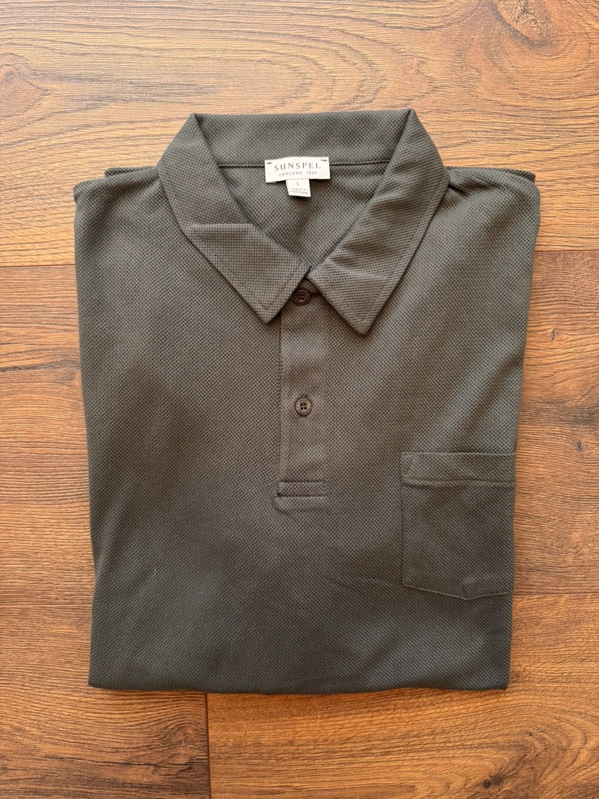 Sunspel Sunspel Longsleeve Riviera Polo - Size L Size US L / EU 52-54 / 3 - 1 Thumbnail