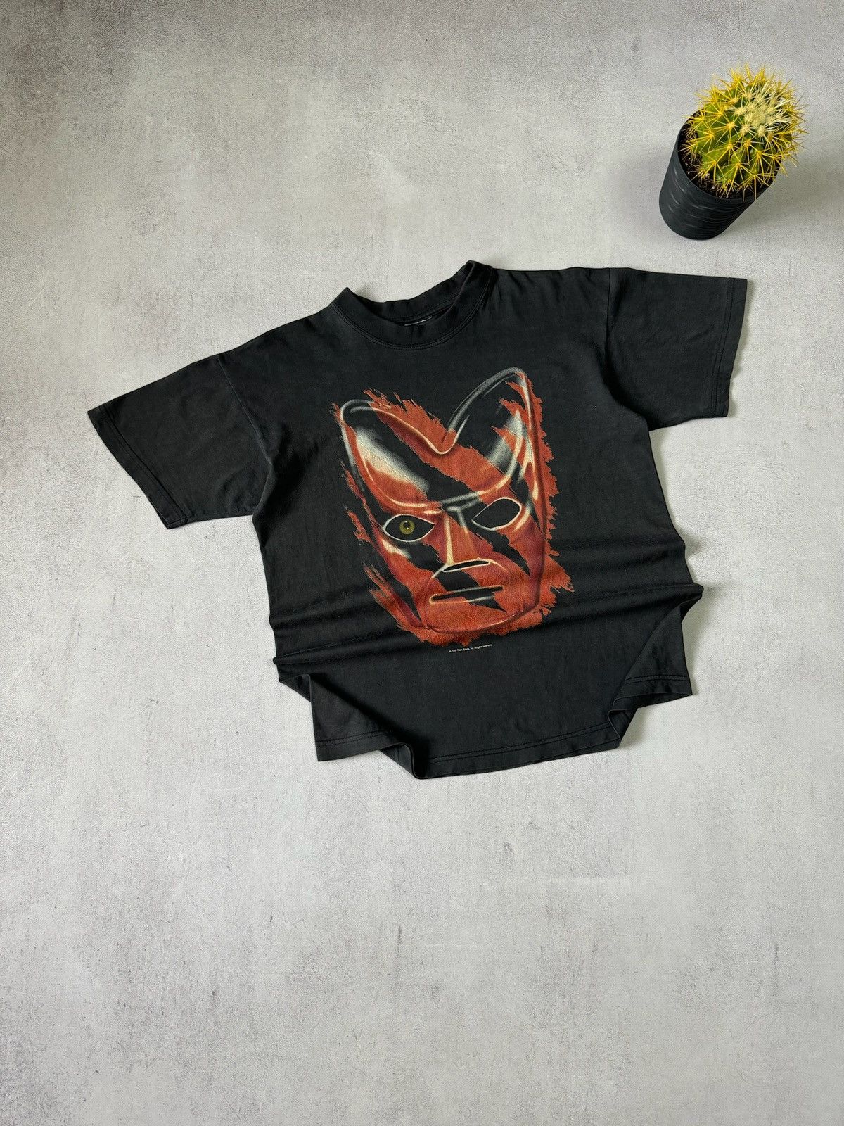 Vintage × WWE Vintage 1999 Kane Tortured Soul T Shirt Tee WWE Rare Size US S / EU 44-46 / 1 - 6 Thumbnail
