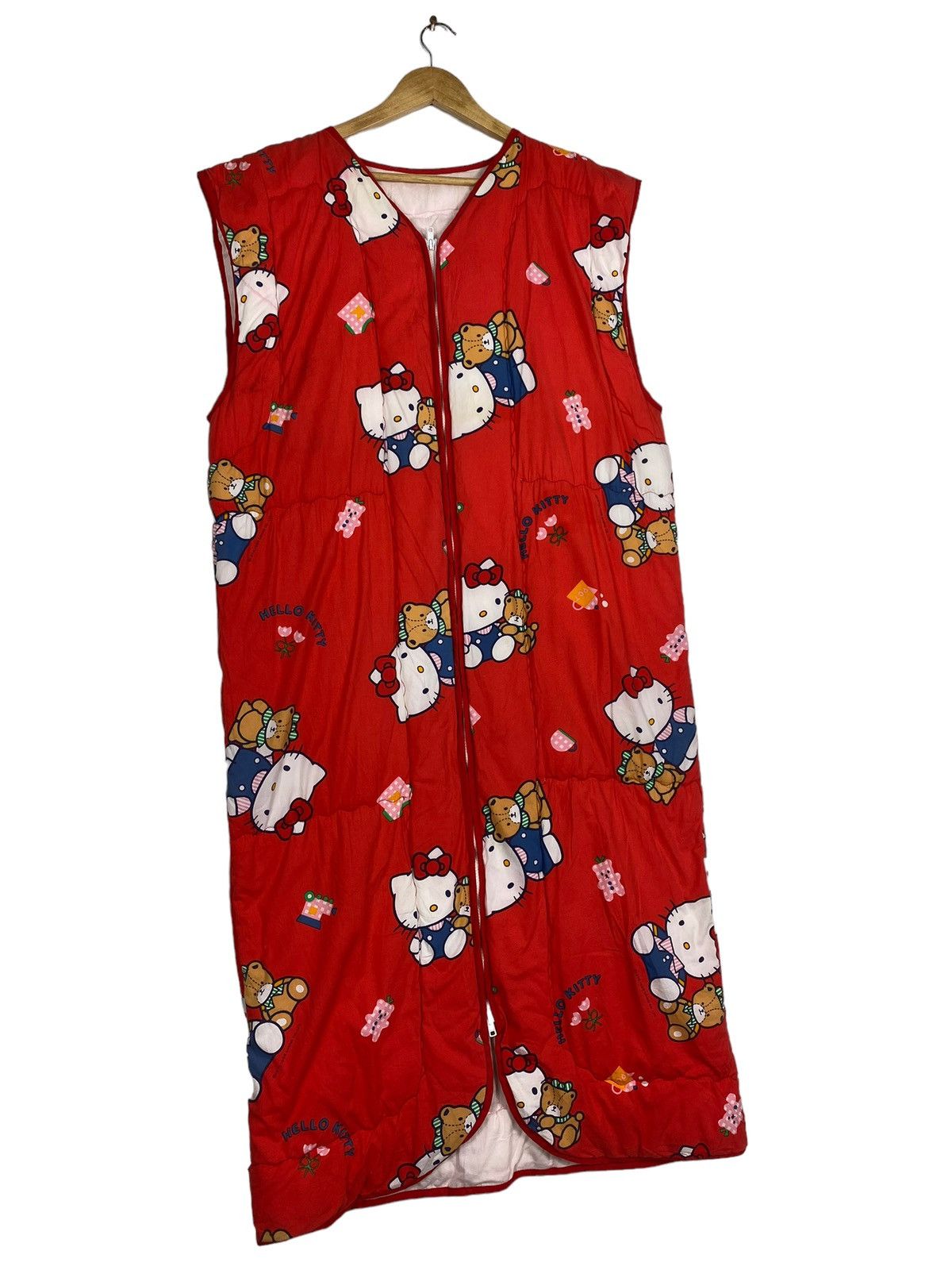 Cartoon Network Vintage Hello Kitty Deep Pile Long Vest Size US M / EU 48-50 / 2 - 3 Thumbnail