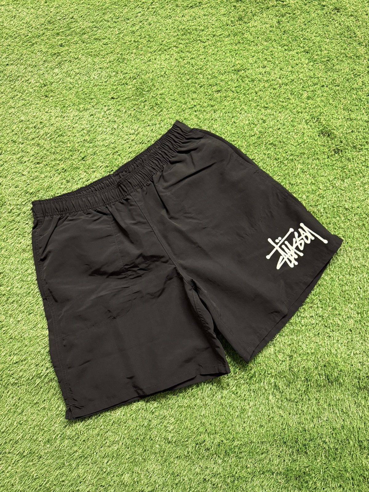 Stussy Study Swim Trunks Basic Logo Black Size US 32 / EU 48 - 1 Thumbnail