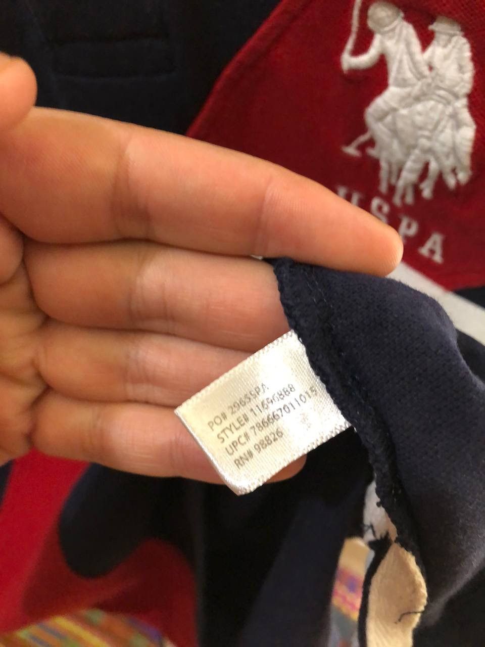 Polo Ralph Lauren VINTAGE U.S POLO ASSN USA FLAG DESIGNER CASUAL RETRO Y2K 90s Size US M / EU 48-50 / 2 - 4 Thumbnail