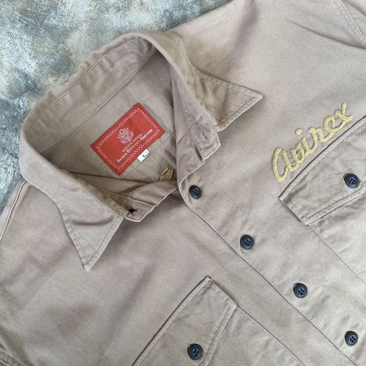 Avirex AVIREX Dragon Taipei Taiwan Button Up Shirt Size US L / EU 52-54 / 3 - 4 Thumbnail