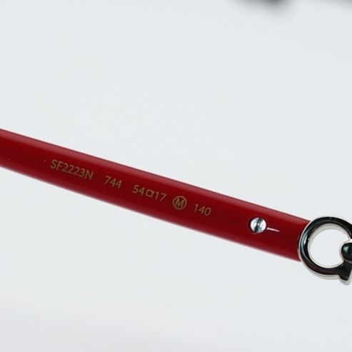 Salvatore Ferragamo Salvatore Ferragamo SF2223N 744 Eyeglasse Burgundy 54mm Size ONE SIZE - 8 Thumbnail