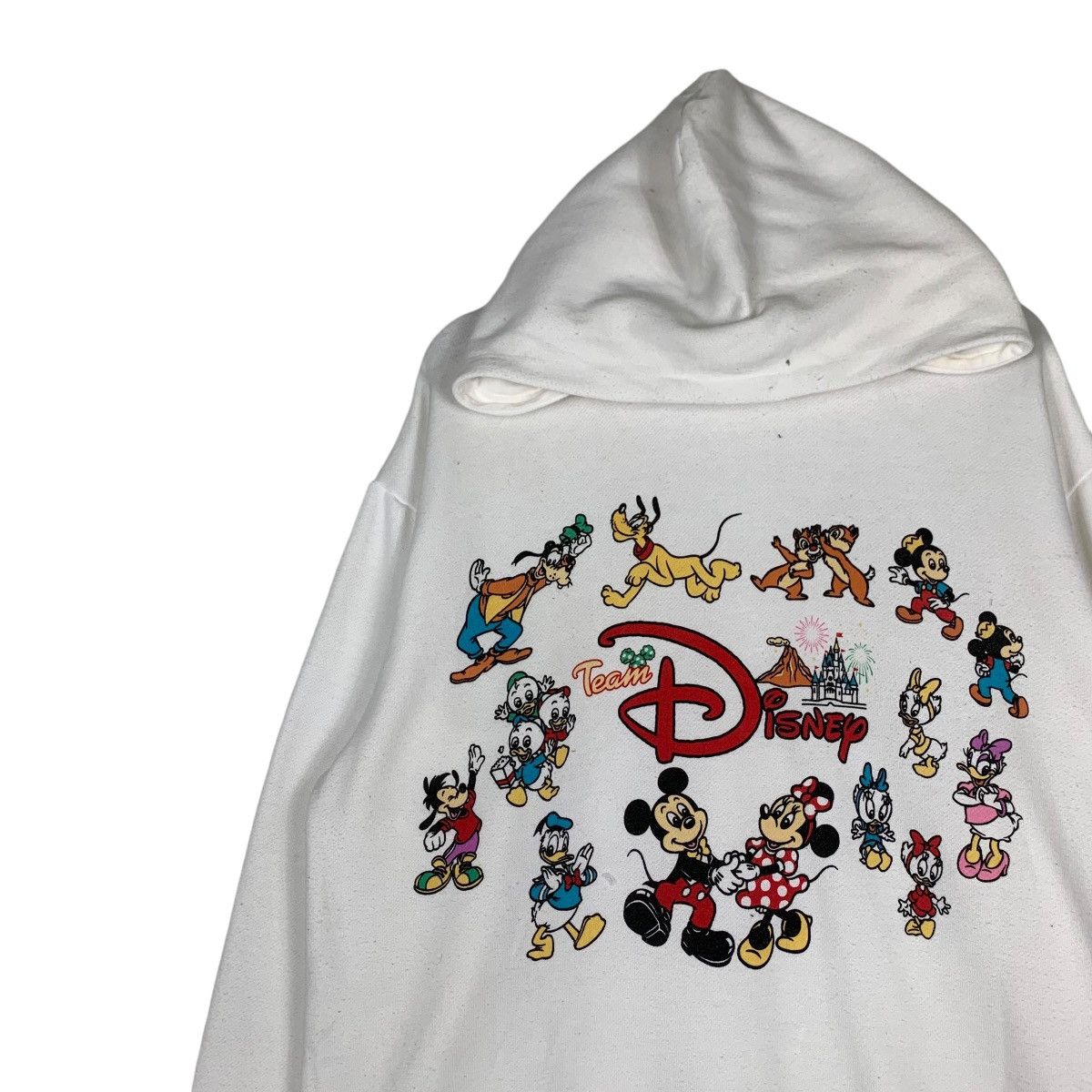Disney Tokyo Disney Resort All Character Pullover Hoodie #1312-C59 Size US L / EU 52-54 / 3 - 6 Thumbnail