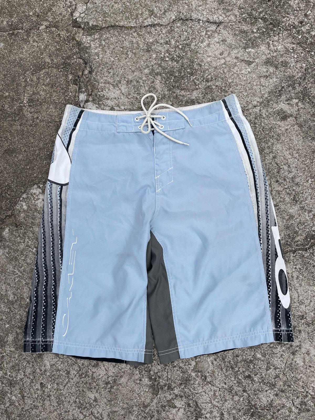 Vintage 2000s Oakley Big Logo Swimwear Shorts