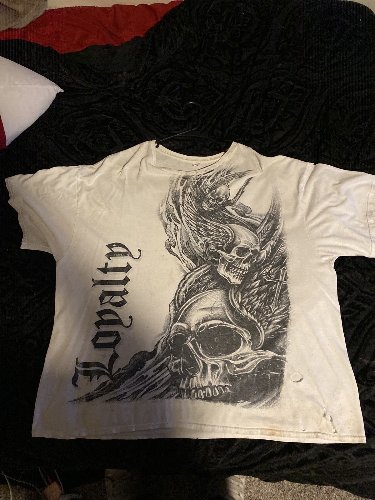 Vintage Skull T-shirt Size US XXL / EU 58 / 5 - 1 Thumbnail