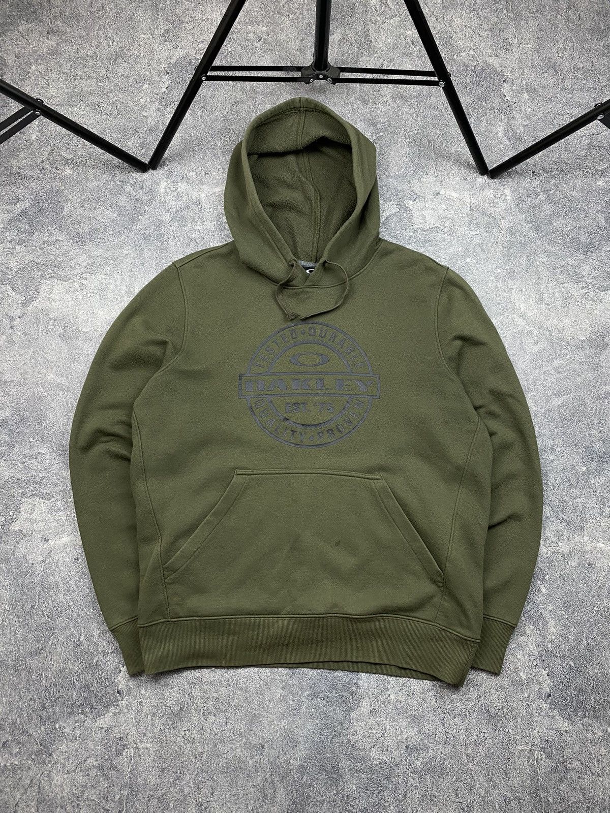 Hoodie Oakley Vintage Y2K Rare Logo Octopus