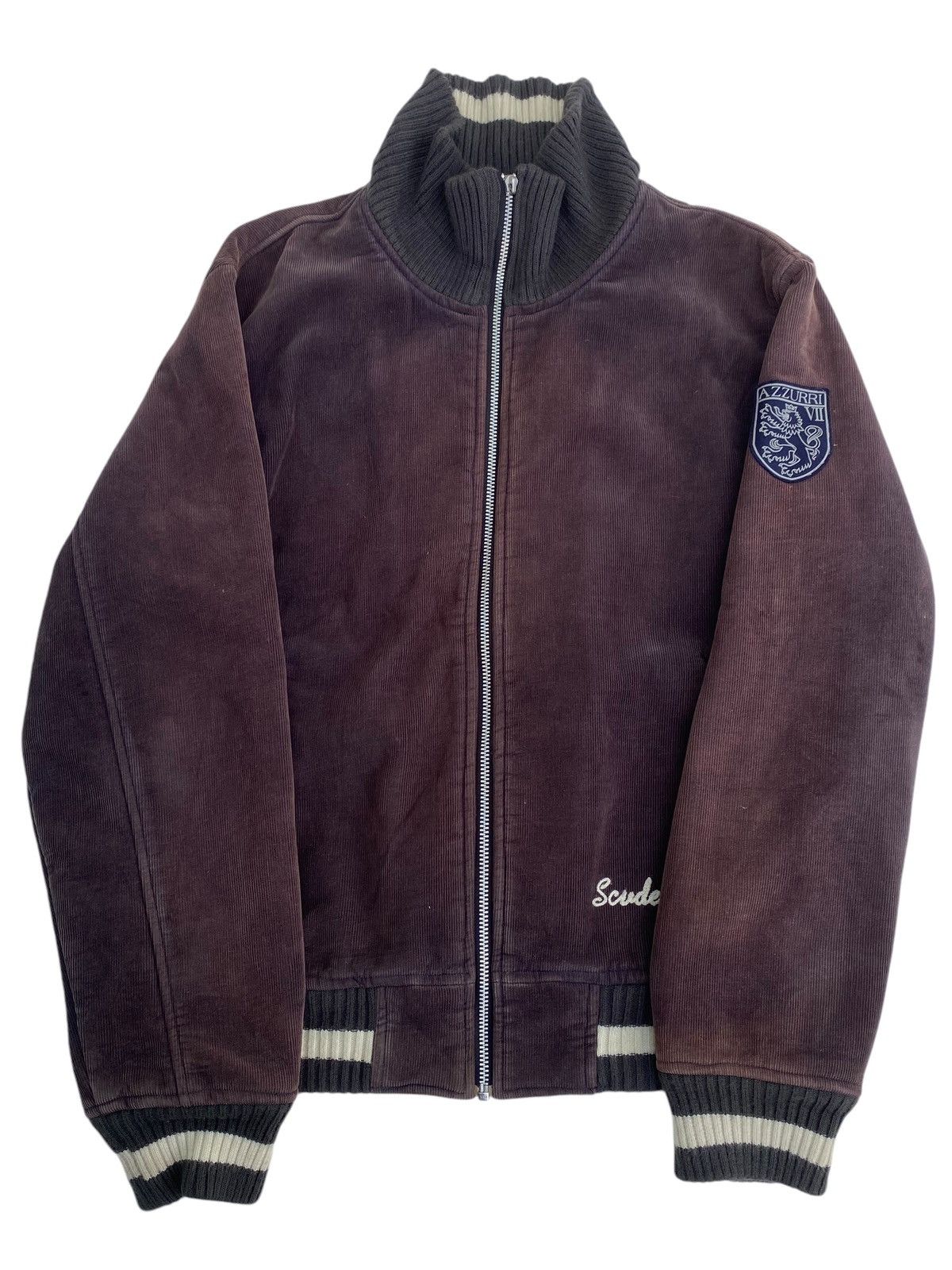 Lotto Sport × Vintage Vtg Lotto Varsity Jacket Size US M / EU 48-50 / 2 - 2 Thumbnail