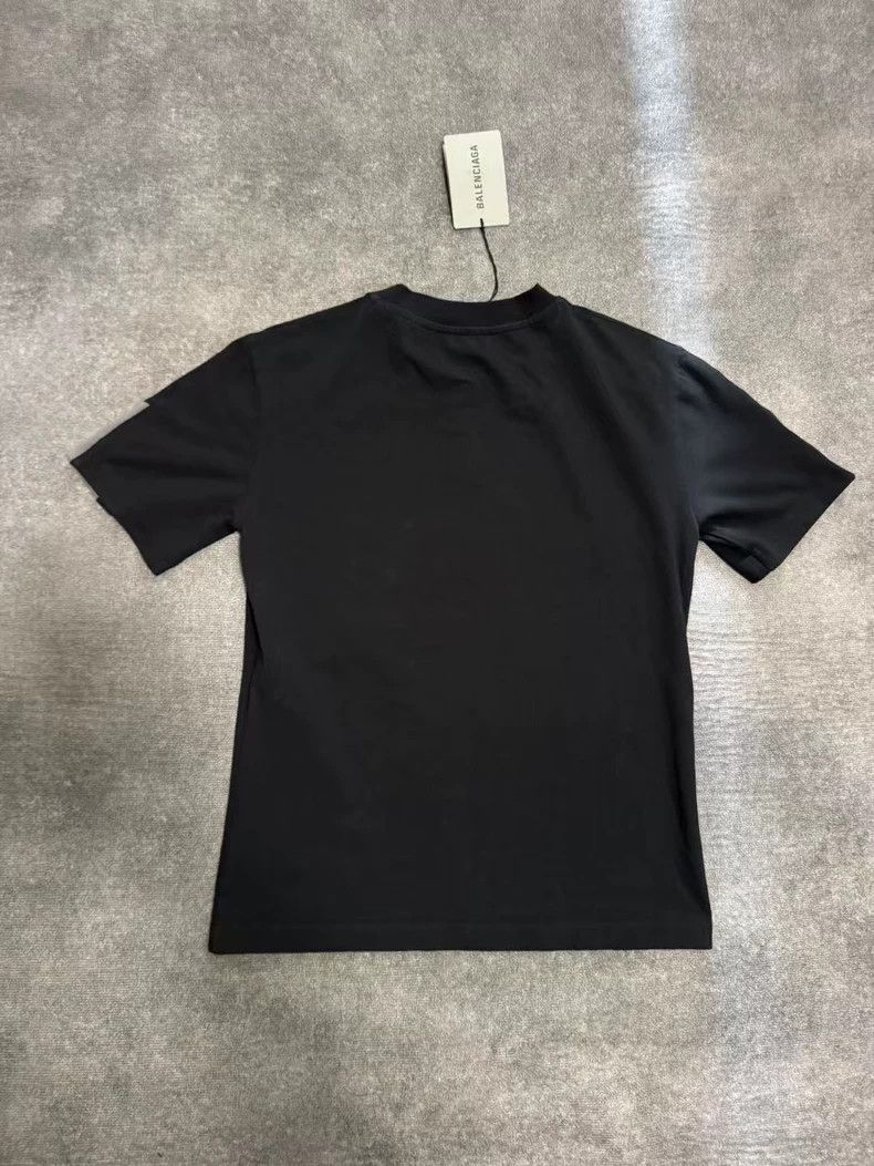 Balenciaga Balenciaga SportyB black tight-fitting short sleeves Size US L / EU 52-54 / 3 - 2 Thumbnail