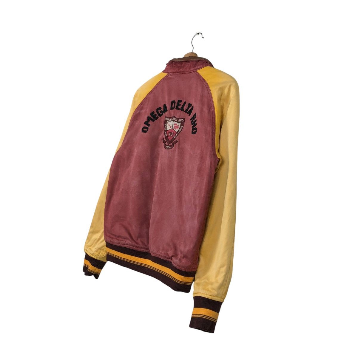 Pelle Pelle 🔥VINTAGE GENUINE LEATHER JACKET SCOTCH & SODA EMBROIDERY Size US S / EU 44-46 / 1 - 12 Thumbnail