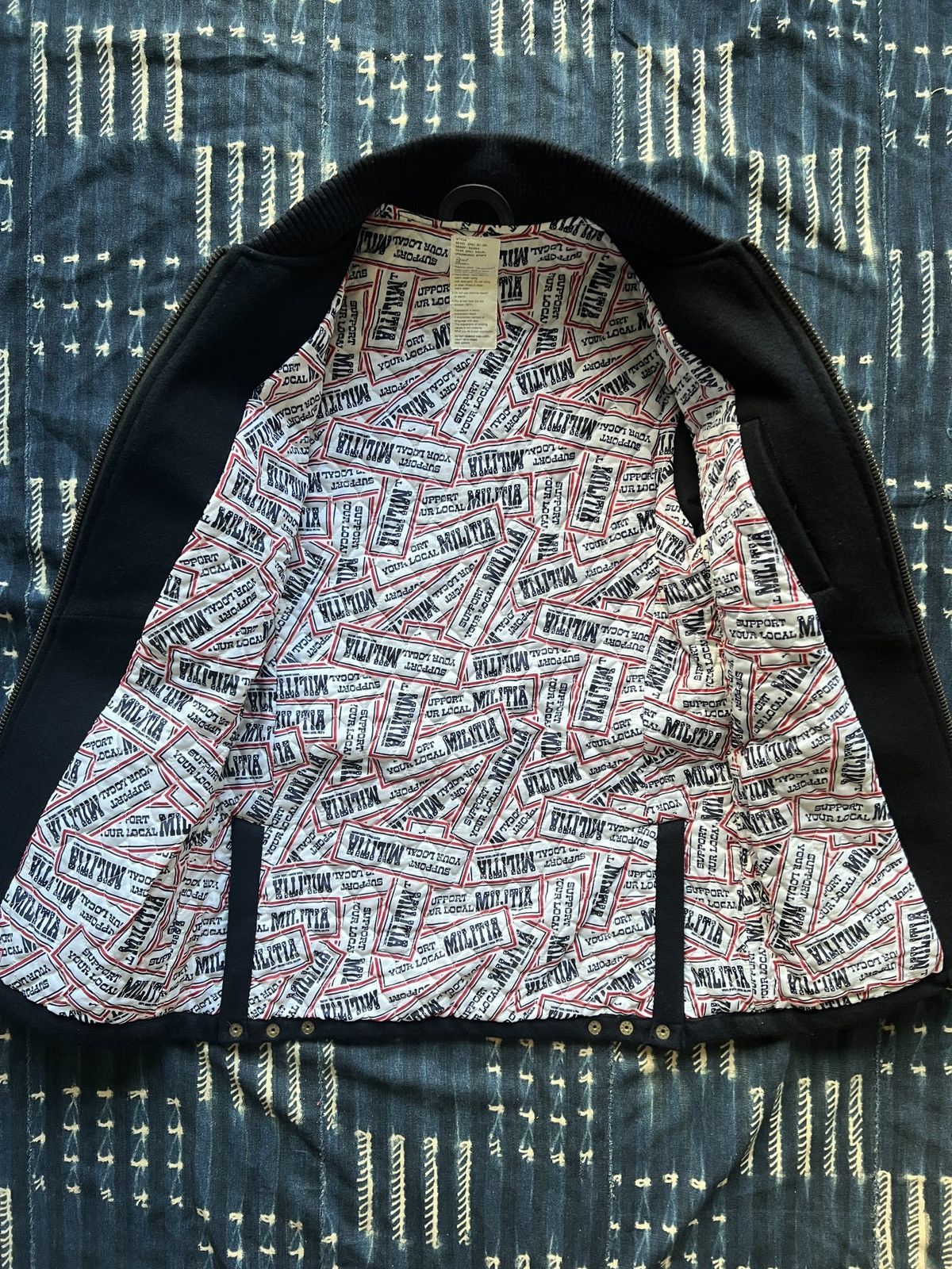 Wtaps Wtaps Archive 2008AW Melton Wool Biker Jacket Size US S / EU 44-46 / 1 - 14 Thumbnail