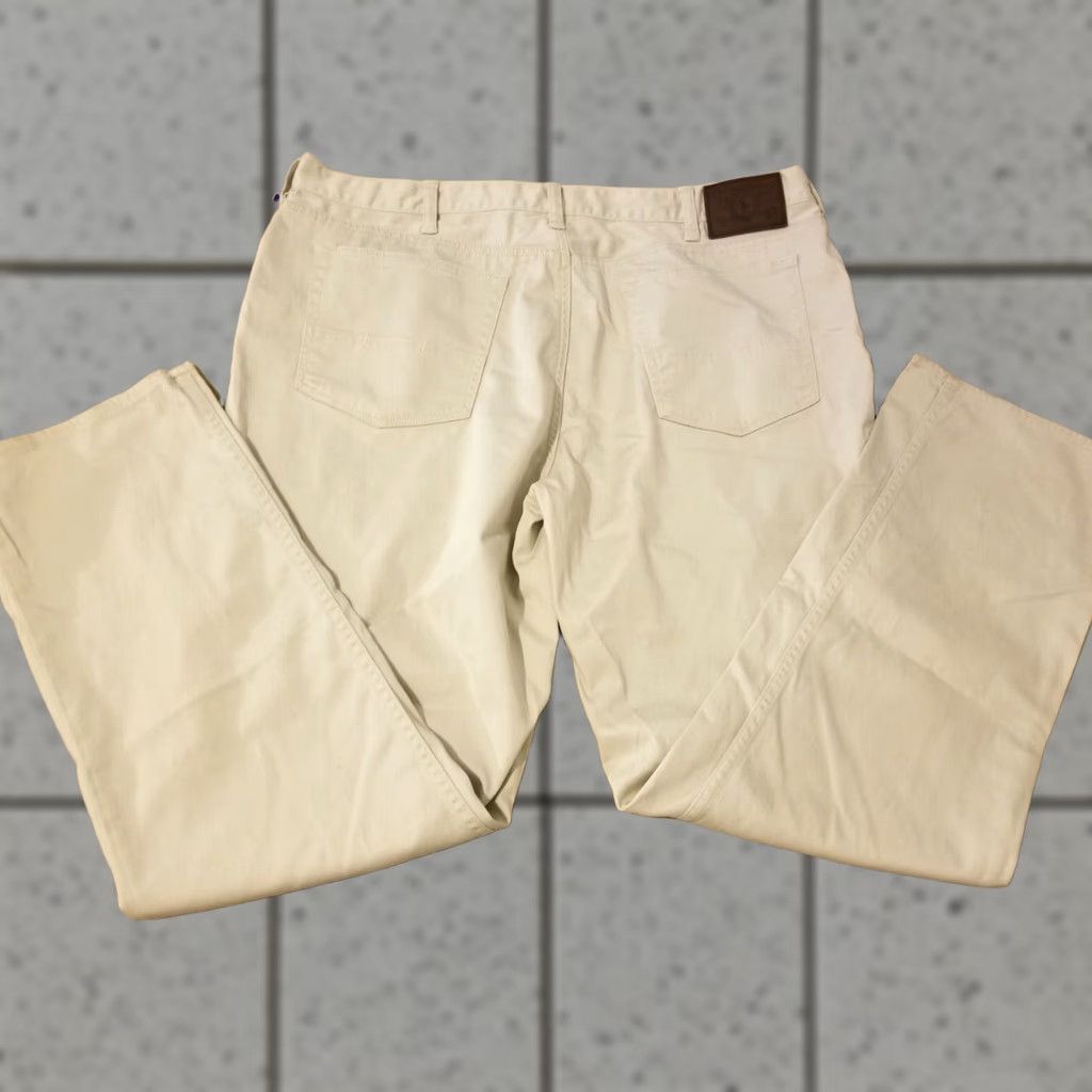 Polo Ralph Lauren Polo Ralph Lauren Jeans Slim Straight Denim 38x30 Beige Mens Stretch Regular Inseam 30 Jeans Size US M / EU 48-50 / 2 - 1 Thumbnail