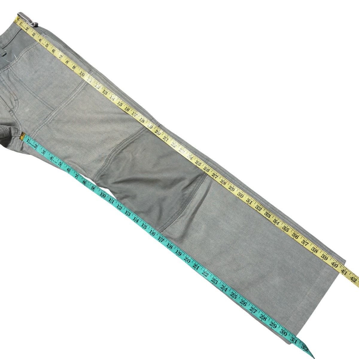 Marithe + Francois Girbaud Marithe Francois Girbaud Denim Double Knee Biker Jeans Size US 28 / EU 44 - 18 Thumbnail