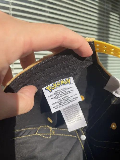 VIBE Pokemon Pikachu rare Y2K cap Size ONE SIZE - 6 Thumbnail