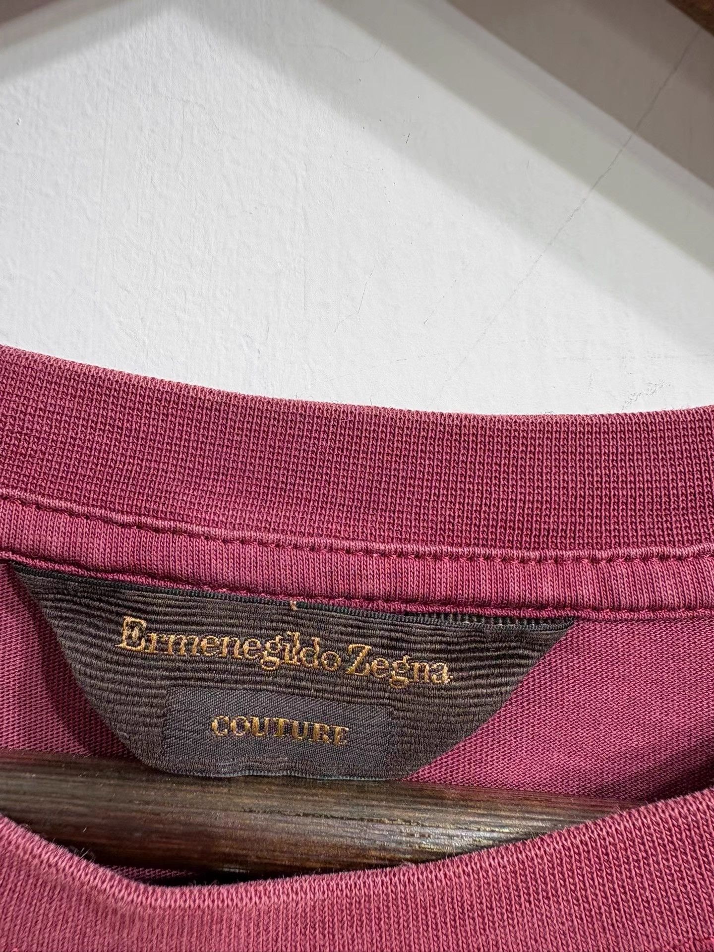 Ermenegildo Zegna Ermenegildo Zegna Embroidered Short Sleeve Tee K29 Size US XL / EU 56 / 4 - 5 Thumbnail