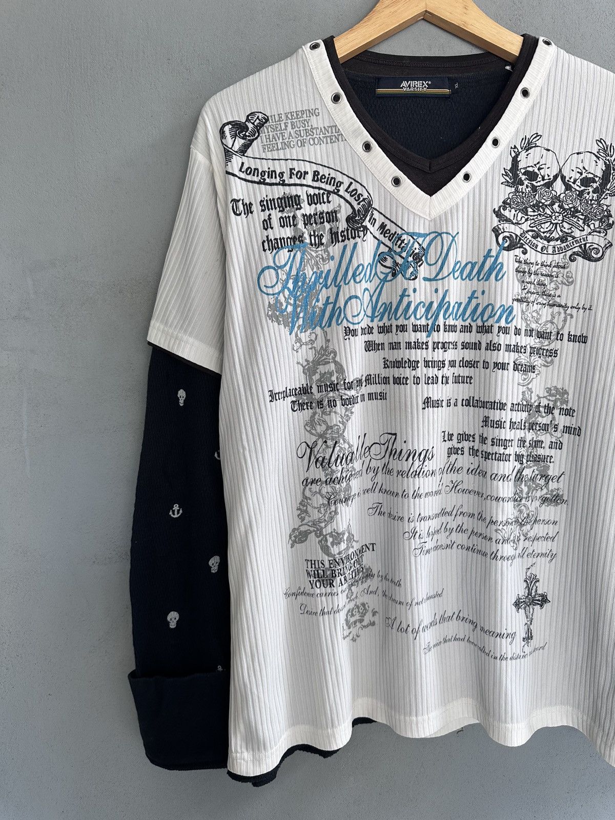 Japanese Brand TimeStep Japanese Poem Tees Ifsixwasnine Lgb Style Size US L / EU 52-54 / 3 - 3 Thumbnail