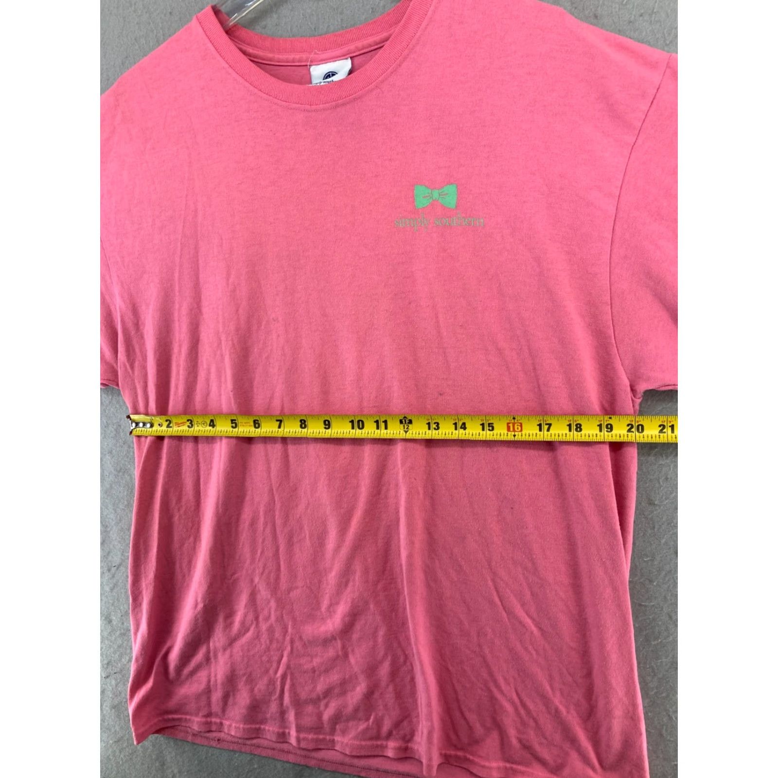 Pinko VINTAGE Simply Southern Womens T-Shirt Adult Large Pink Graphic Beach Casual Cotton 90s Womens Size L / US 10 / IT 46 - 2 Thumbnail