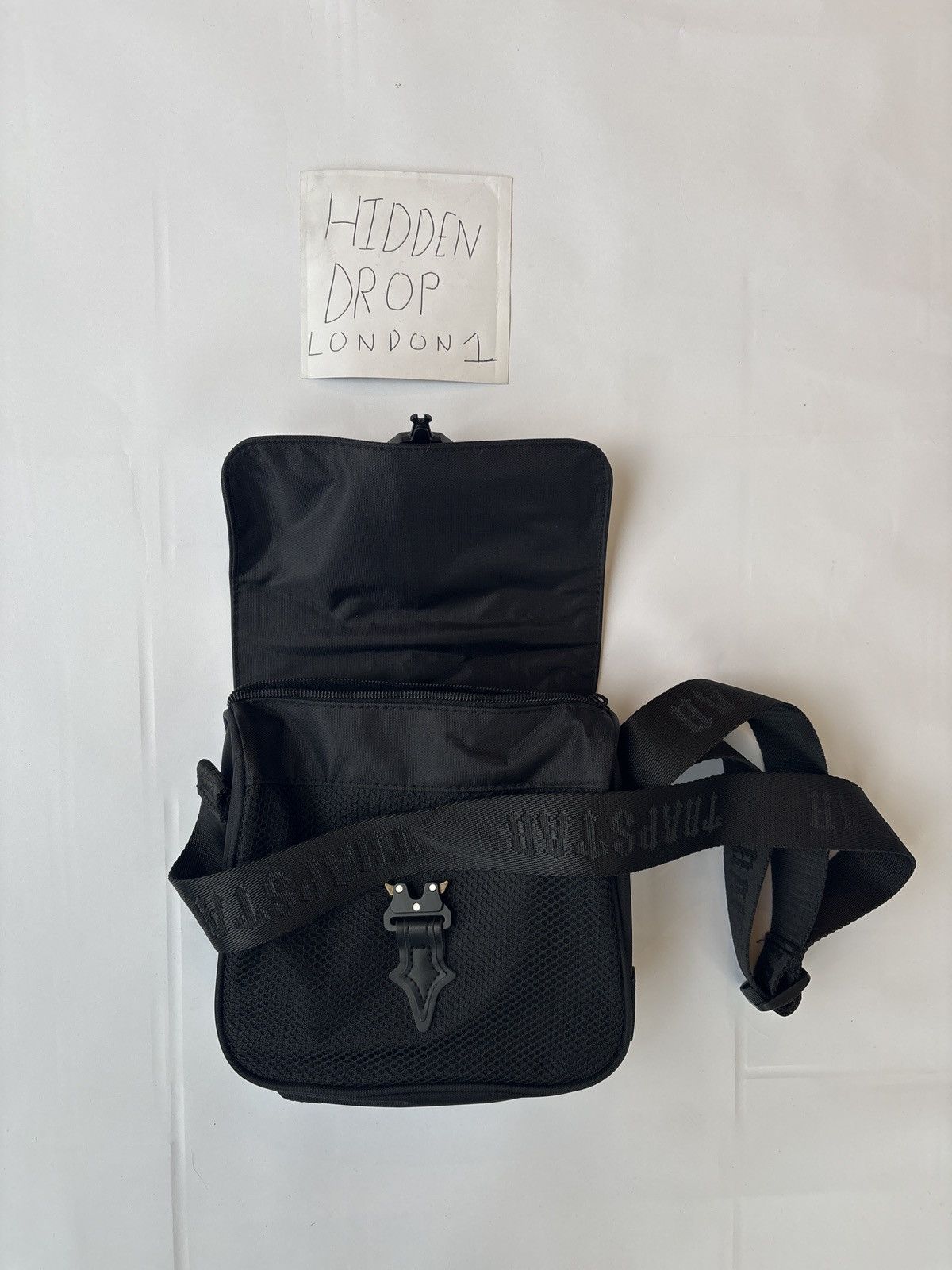 Trapstar London Trapstar Irongate Original T bag - Black edition Size ONE SIZE - 2 Thumbnail