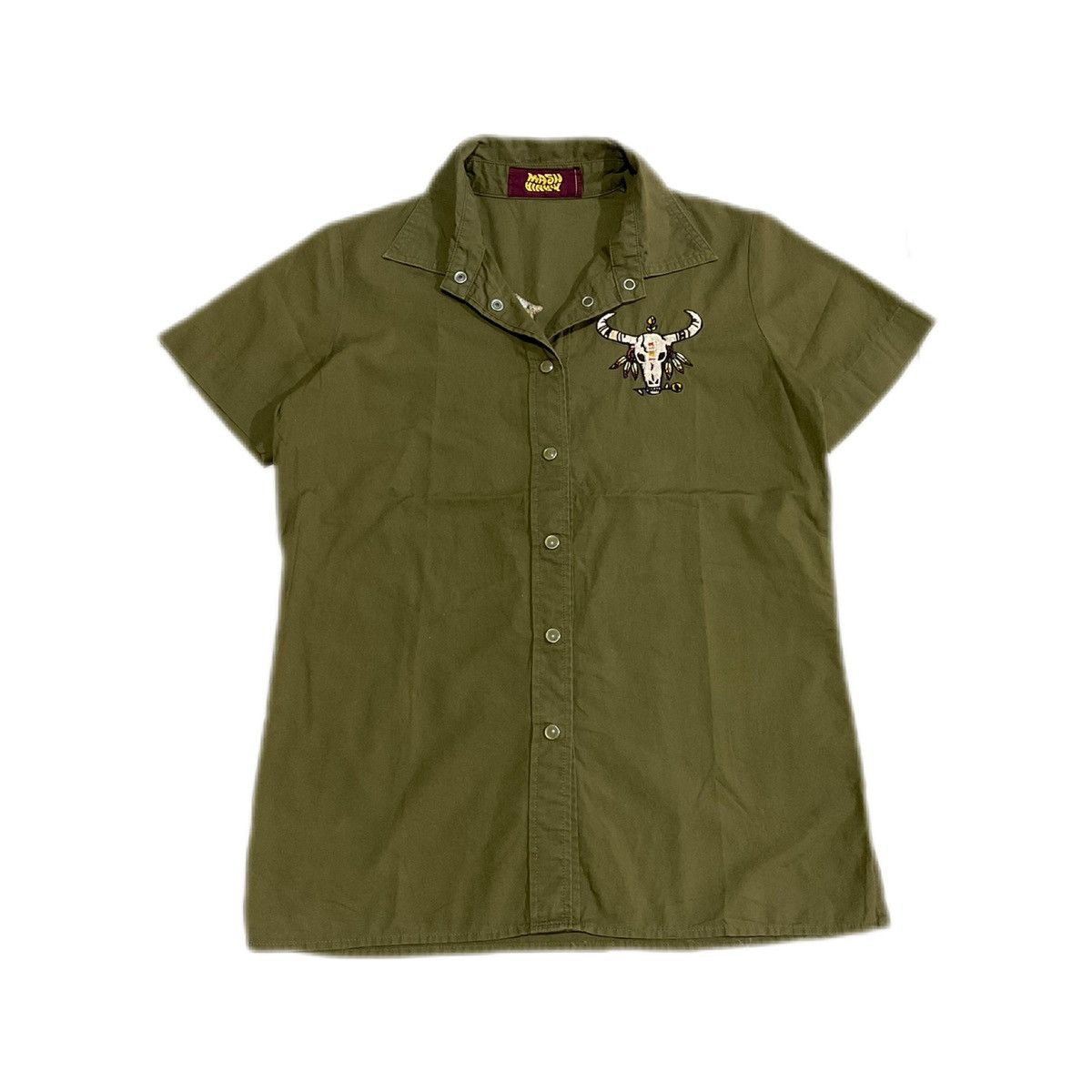 Hysteric Glamour × If Six Was Nine × Japanese Brand 🔥SickY2K Mash Mania Shirt Embroidered Size US S / EU 44-46 / 1 - 3 Thumbnail