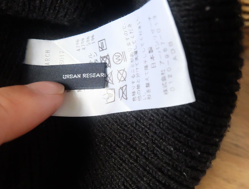URBAN RESEARCH DOORS Urban Research Doors Beanie Size ONE SIZE - 4 Thumbnail