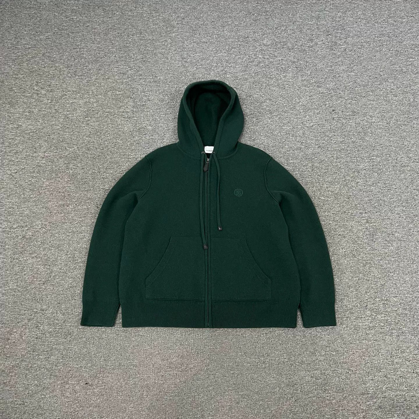 Burberry Burberry Cashmere Knit Zip Hoodie Jacket Size US L / EU 52-54 / 3 - 1 Thumbnail