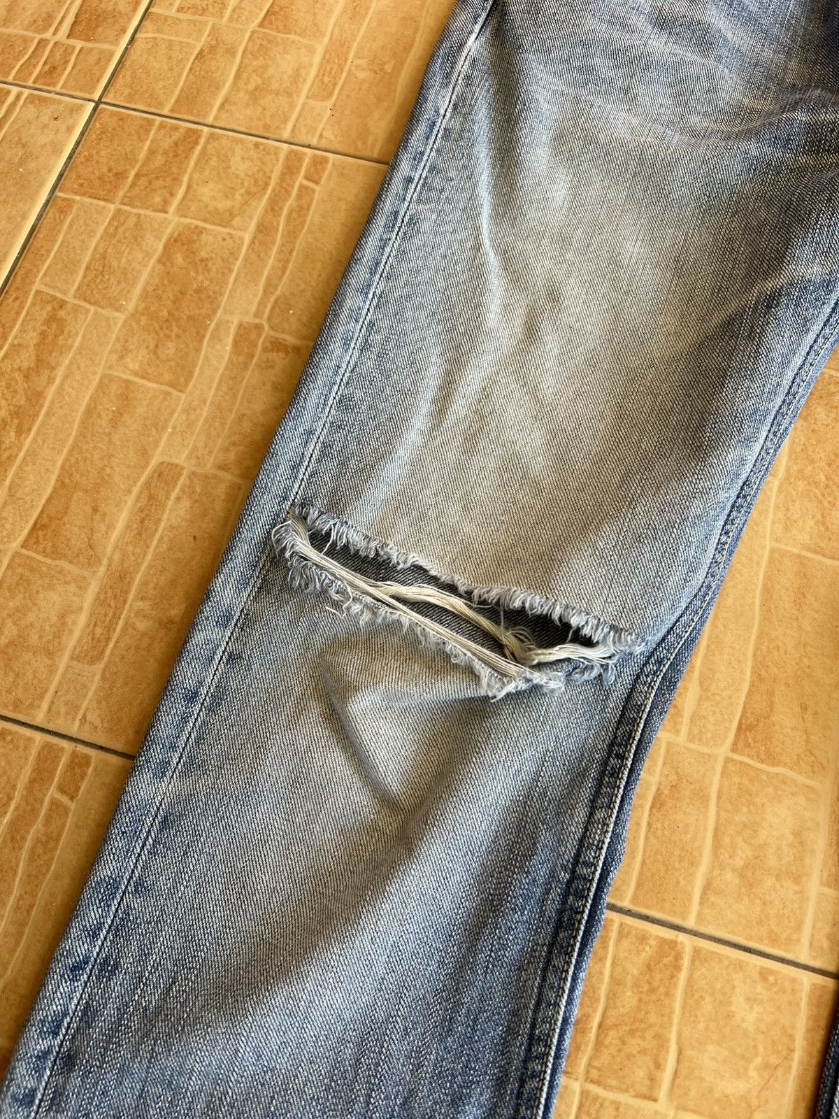 Lee Vintage Lee Riders Distress Jean Size US 29 - 10 Thumbnail