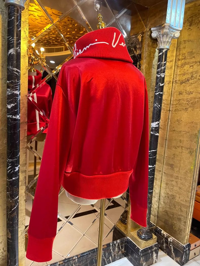 Versace Versace Zipper logo embroidered sweatshirt jacket Size M / US 6-8 / IT 42-44 - 6 Thumbnail