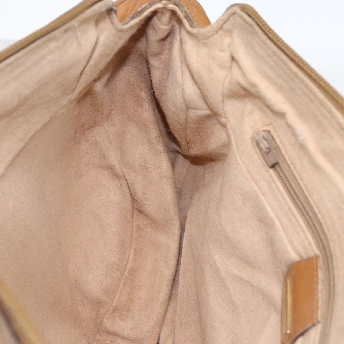 Gucci Gucci Micro GG Supreme Web Shoulder Bag Beige Size ONE SIZE - 11 Thumbnail