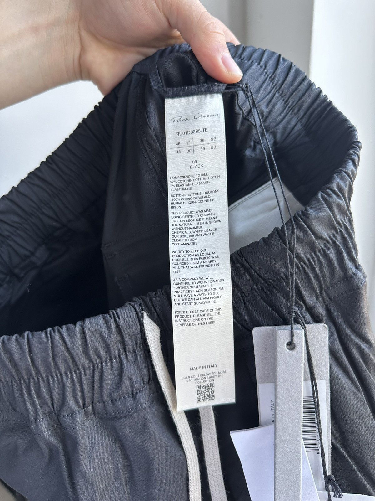 Rick Owens LIDO SS24 RICK OWENS CROPPED CARGO PANTS Size US 30 / EU 46 - 10 Thumbnail