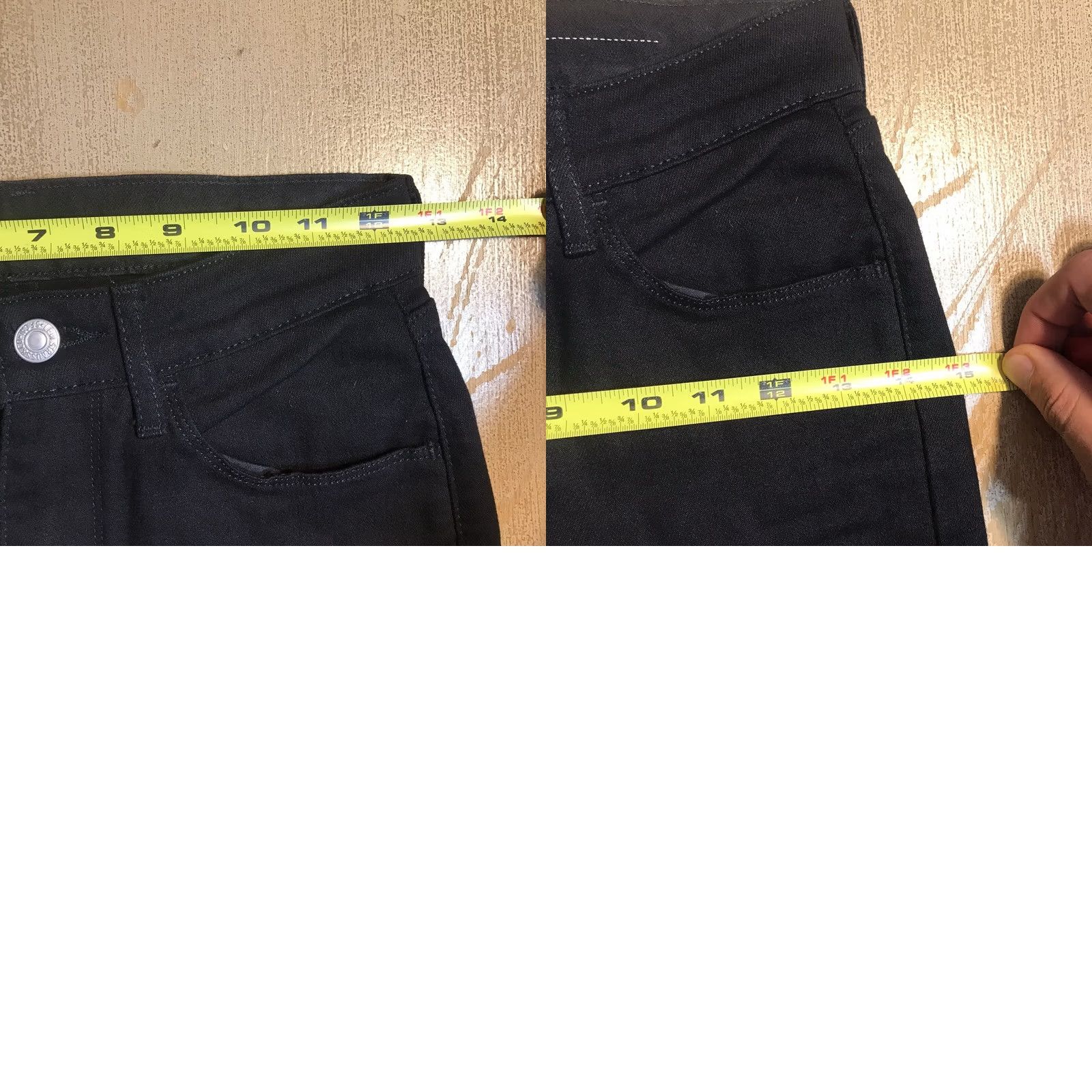 Levi's Levi's Jeans Skinny Black 90s Bohemian College Slim Stretch 5-Pocket Womens Regular 24 x 25.5 Inseam Size 42" / US 20 - 9 Thumbnail