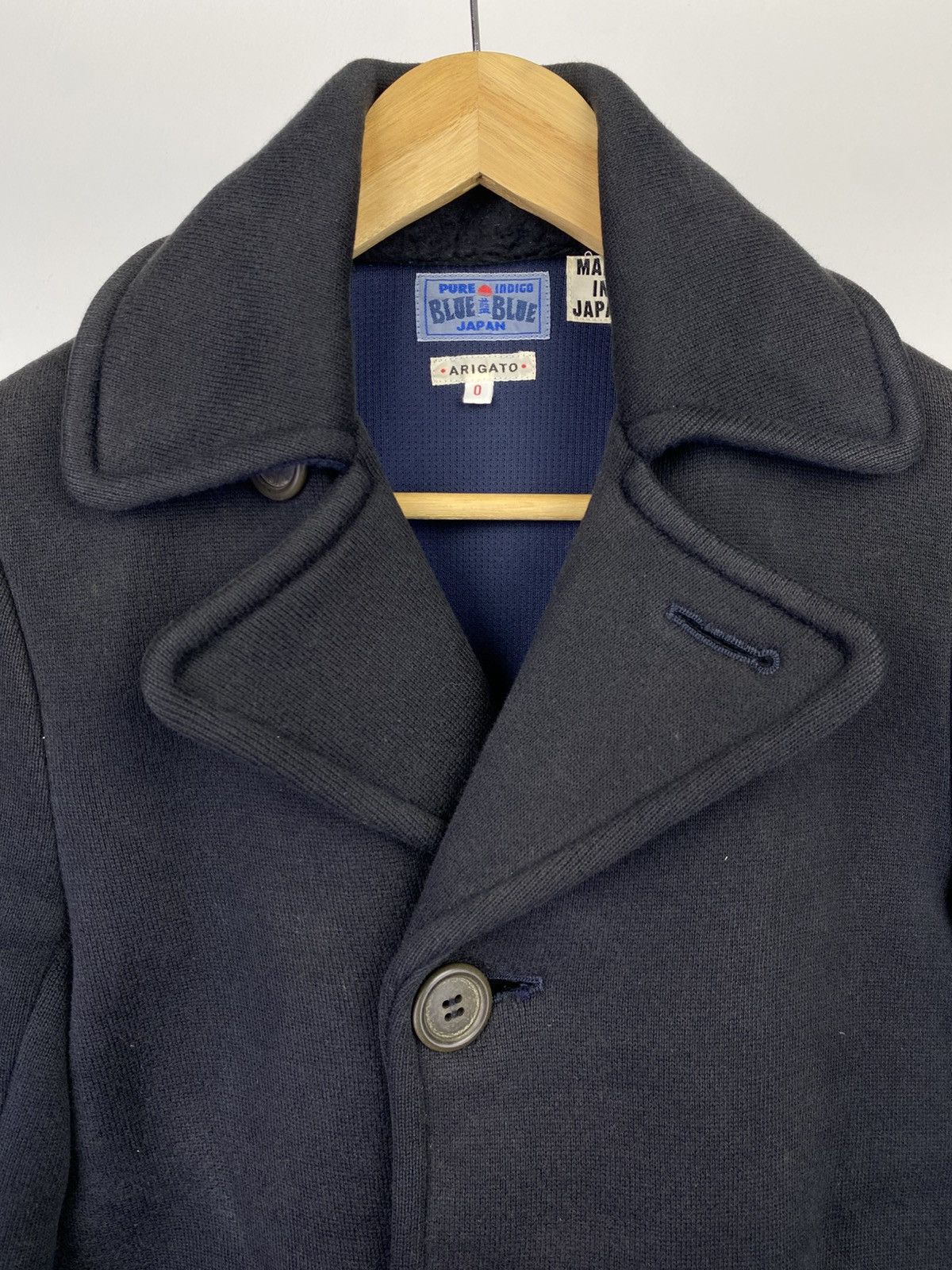 Blue Blue Japan Blue Blue Japan Pure IndigoDouble Collar Wool Jacket Size US S / EU 44-46 / 1 - 6 Thumbnail