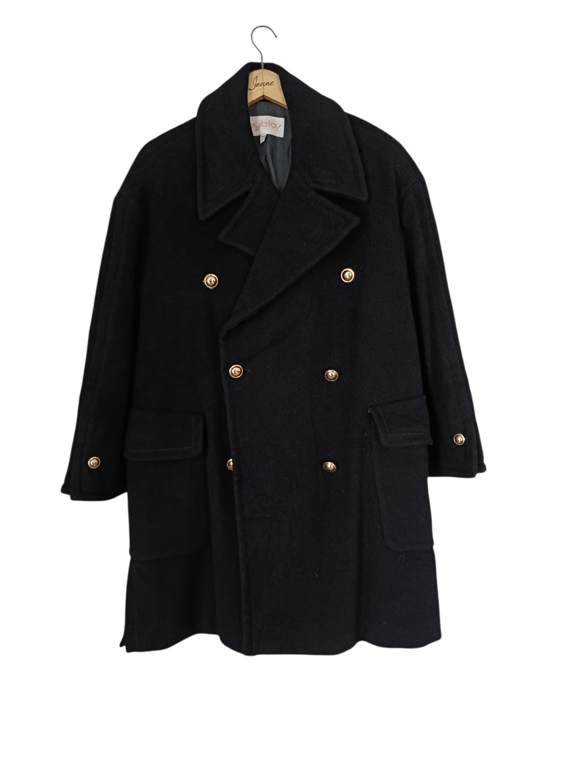 Byblos Vintage Byblos heritage unisex cashmere coat Ancona italy Size M / US 6-8 / IT 42-44 - 1 Thumbnail