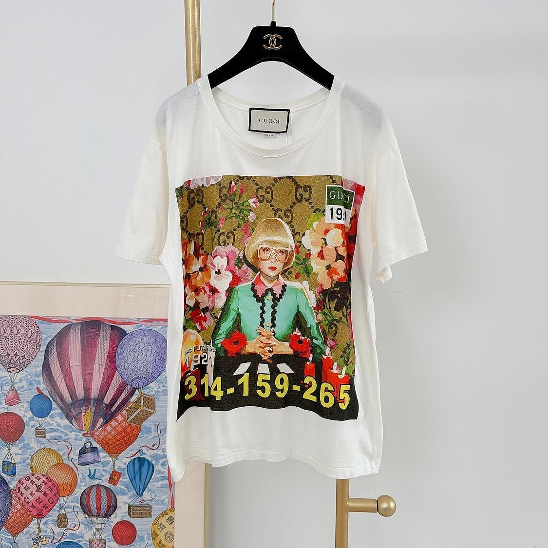 Gucci Gucci Graphic Print T-Shirt Size S Size S / US 4 / IT 40 - 1 Thumbnail