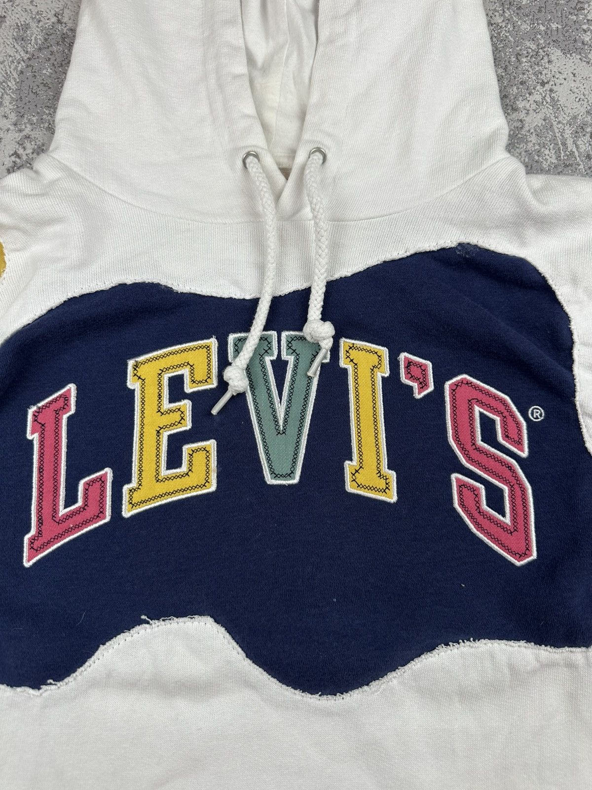 Levi's Y2K Levi’s Color Patch Logo Hoodie Art Size US M / EU 48-50 / 2 - 5 Thumbnail