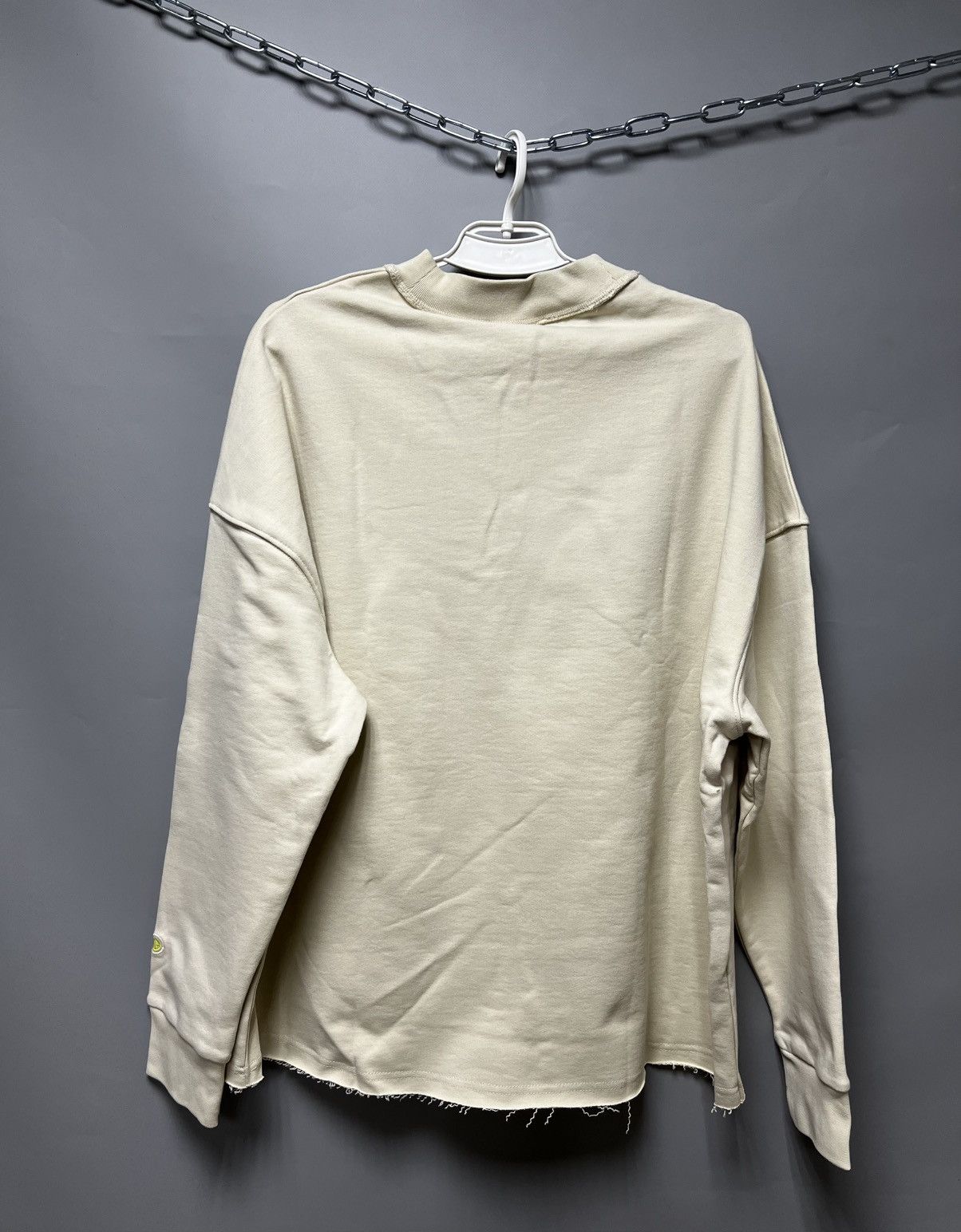Rhude × Zara RHUDE x Zara Sweatshirt SIZE L beige big logo Size US L / EU 52-54 / 3 - 10 Thumbnail
