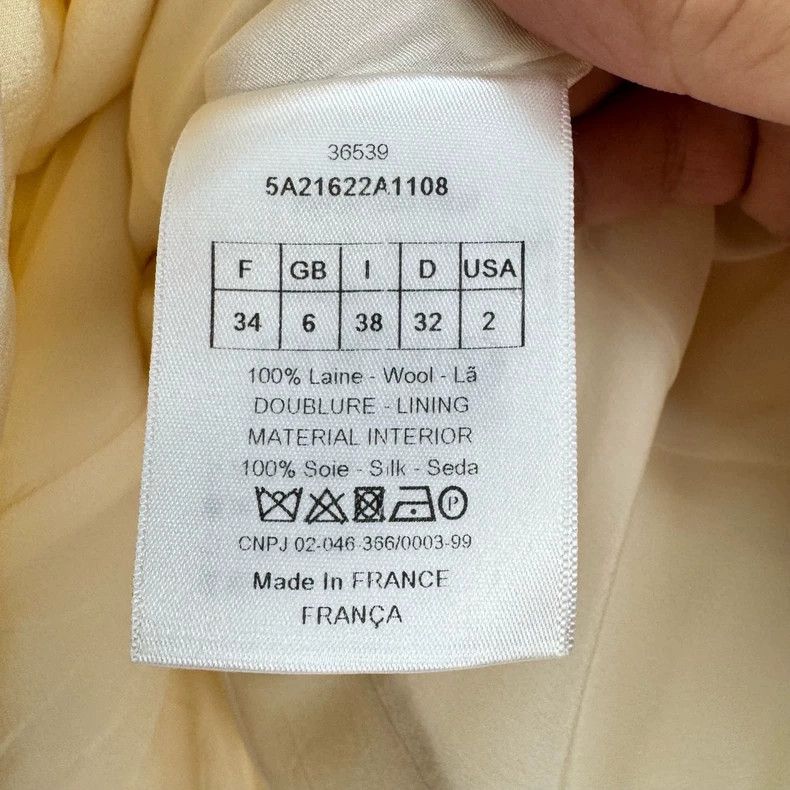 Dior Dior Beige zipper dress Size XXS / US 00 / IT 34 - 6 Thumbnail